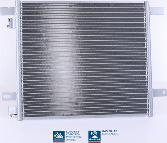 Радиатор кондиционера (конденсатор) Nissens (алюминий). Артикул 940060