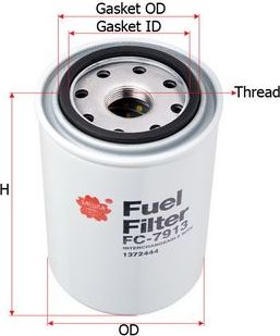 Топливный фильтр Sakura. Артикул FC-7913