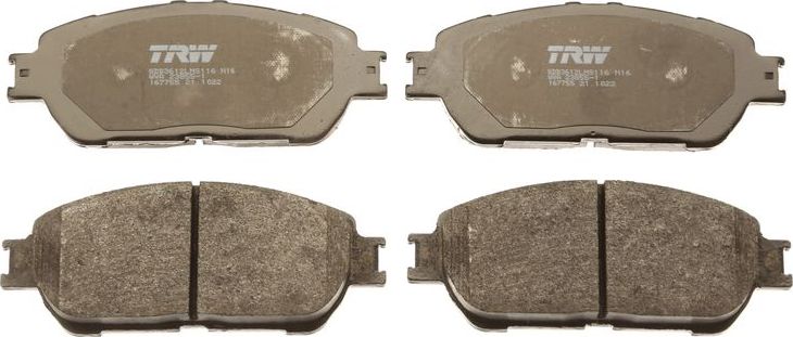 Тормозные колодки TRW. Артикул GDB3612