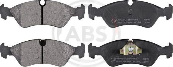 Тормозные колодки ABS. Артикул 36896