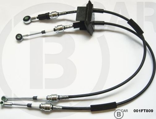 Трос переключения передач КПП B CAR для Fiat 500 II 2007-2026. Артикул 001FT809