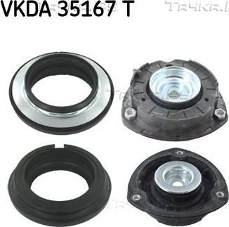 Опоры амортизатора (стойки) SKF Twin Pack передние для SEAT Leon III 2012-2026. Артикул VKDA 35167 T