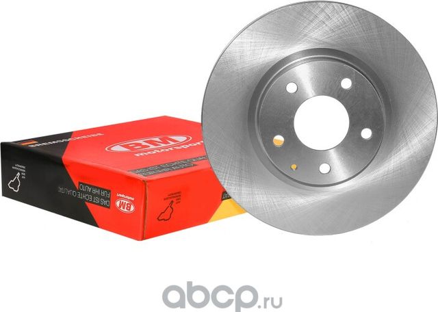 Диск тормозной вентилируемый передний (BM). Артикул BDV326