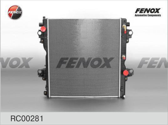 Радиатор охлаждения двигателя Fenox. Артикул RC00281