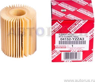 Масляный фильтр Toyota. Артикул 04152YZZA3