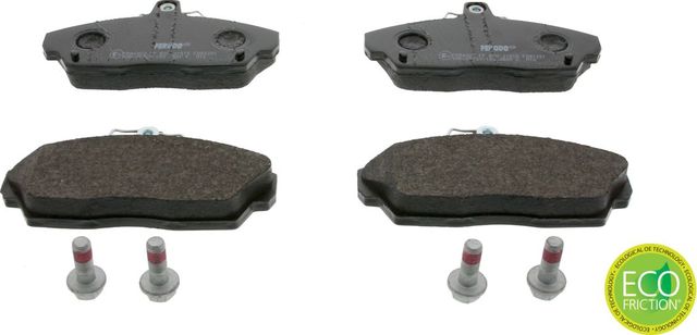 Тормозные колодки Ferodo Premier Eco Friction передние для ГАЗ ГАЗель 1993-2013. Артикул FDB1291