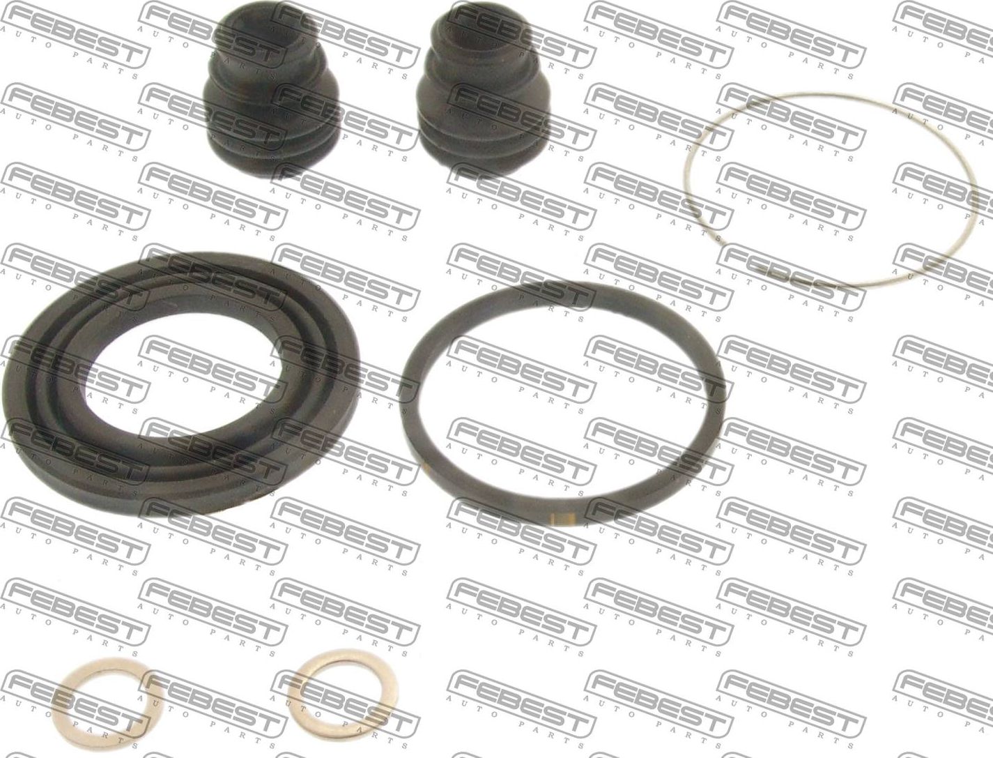 Ремкомплект тормозного суппорта Febest. Артикул 0375-YD2R