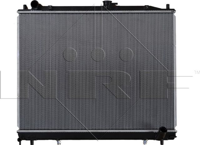 Радиатор охлаждения двигателя NRF для Mitsubishi Pajero IV 2006-2026. Артикул 53754