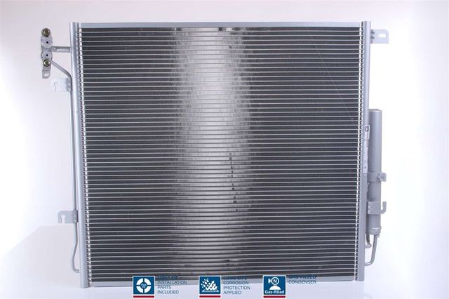 Радиатор кондиционера (конденсатор) Nissens (алюминий) для Land Rover Range Rover Sport I 2005-2013. Артикул 940485