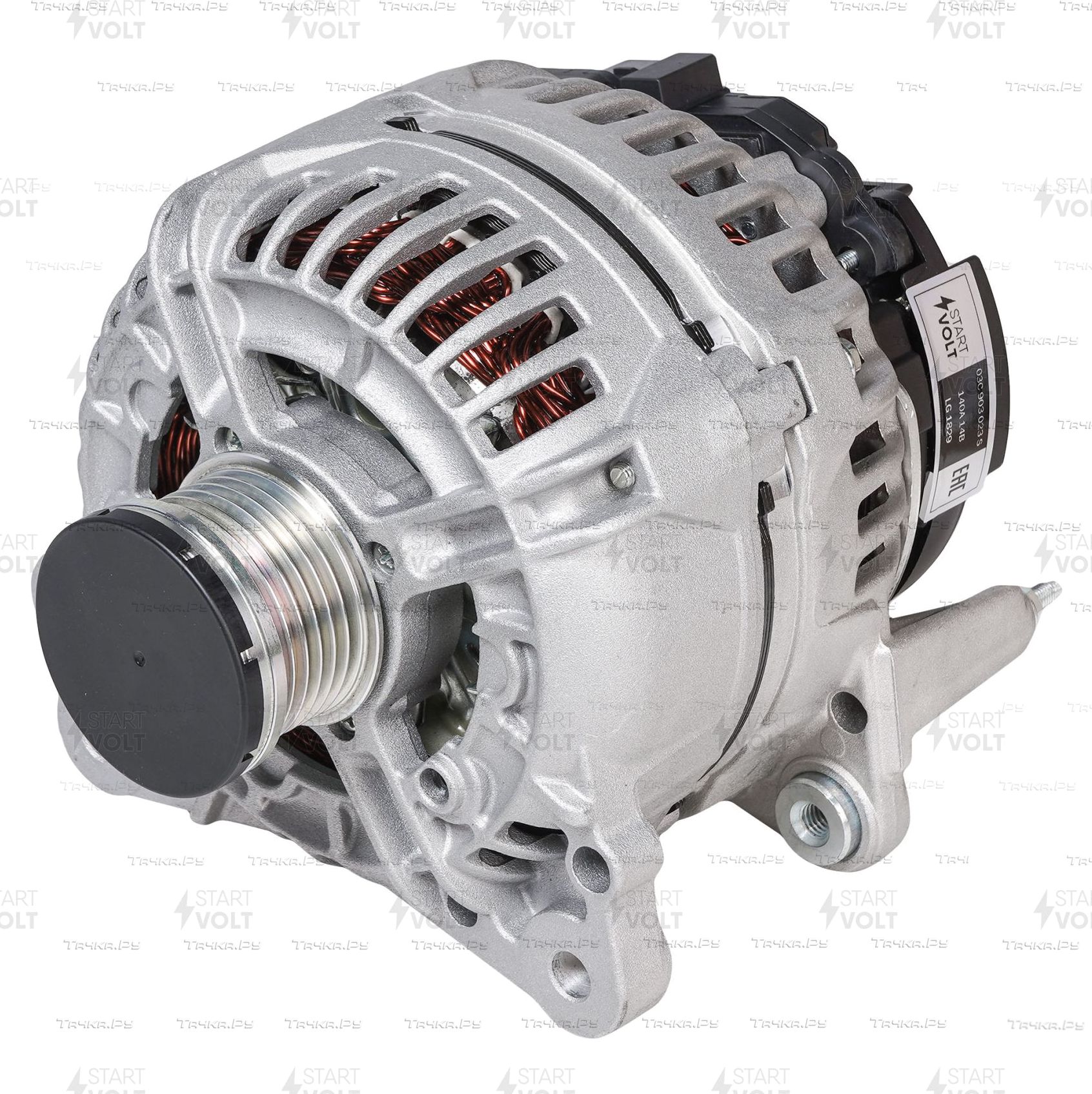 Генератор StartVOLT для Volkswagen Golf VI 2008-2012. Артикул LG 1829