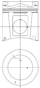 Поршневая група Kolbenschmidt. Артикул 99948600