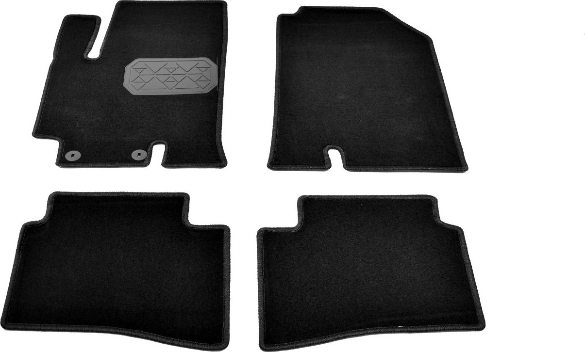 Коврики текстильные Норпласт для салона Kia Rio IV FB 2017-2026. Артикул NPA10-VTe430-504