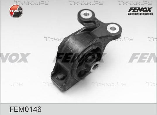 Подушка (опора) двигателя Fenox задняя для Honda Jazz I 2002-2008. Артикул FEM0146