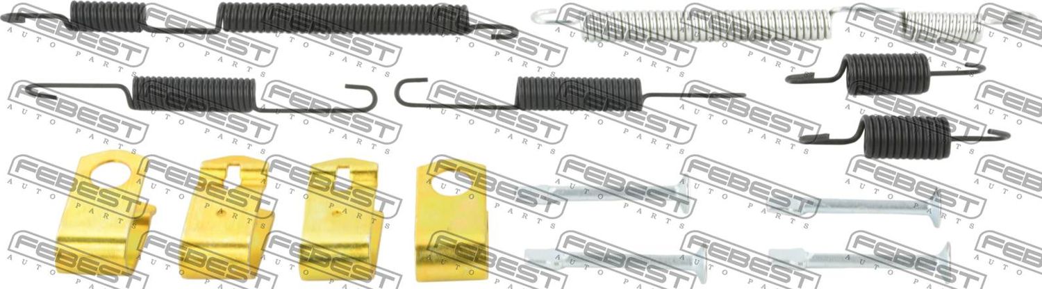 К-кт монтажный барабанных колодок KIA CERATO 2012-2016 2204-CERR-KIT Febest. Артикул 2204-CERR-KIT