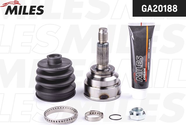 Шрус наружный (граната) Miles для Kia Rio I 2000-2005. Артикул GA20188