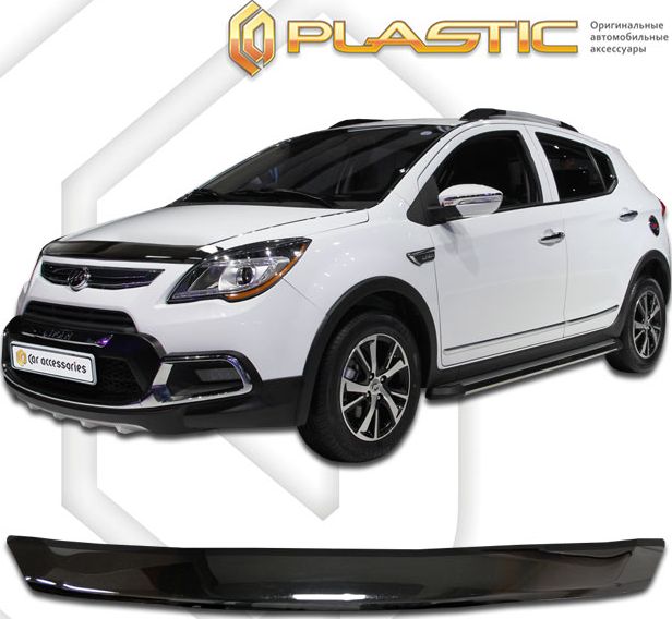 Дефлектор СА Пластик для капота (Classic черный) Lifan X50  2015–2026. Артикул 2010010111137