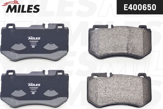 Тормозные колодки Miles (Low-Metallic). Артикул E400650