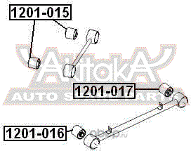 САЙЛЕНТБЛОК (Asva). Артикул 1201017