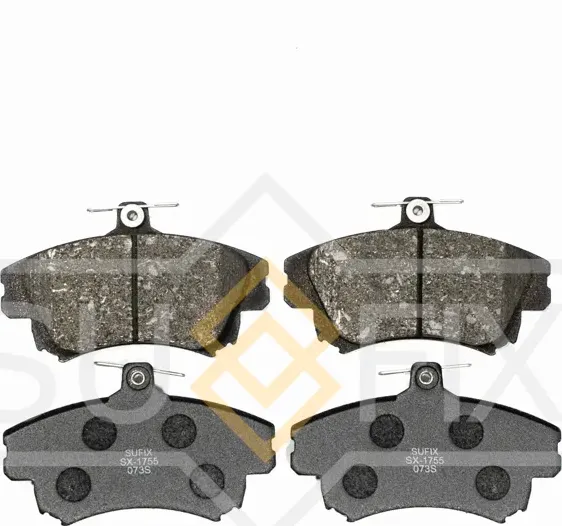 Колодки тормозные передние (Sufix). Артикул SX1755