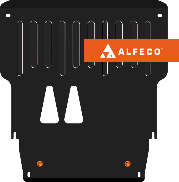 Защита Alfeco для картера и КПП Audi A8 D3 2003-2010. Артикул ALF.30.28