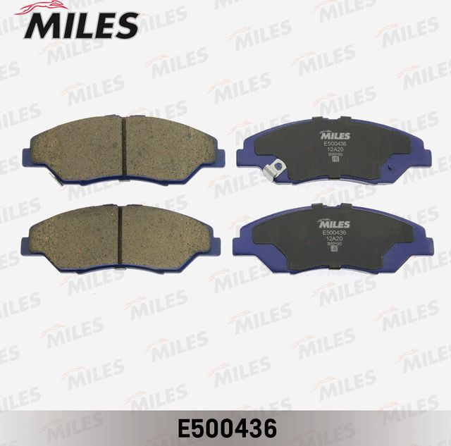 Тормозные колодки Miles (Керамика). Артикул E500436