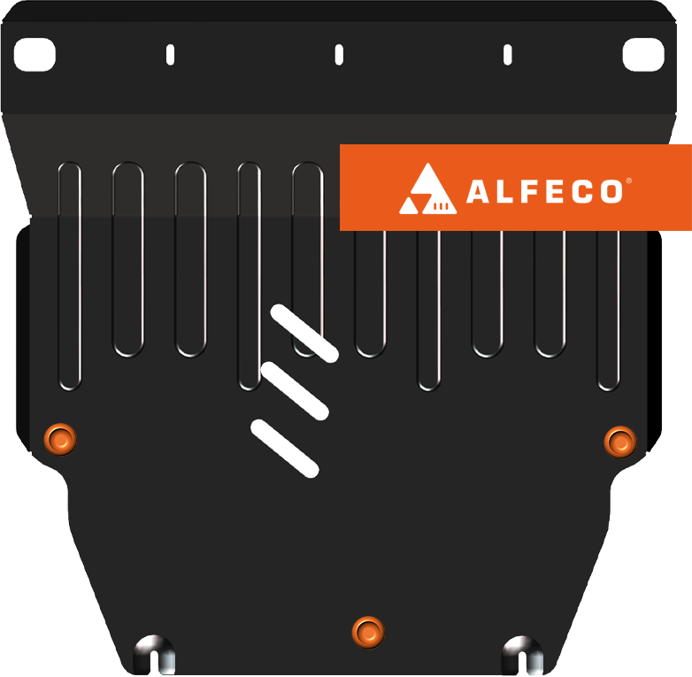 Защита Alfeco для картера и КПП Toyota Raize (только для автомобилей с правым рулём) 2019-2026. Артикул ALF.24.129