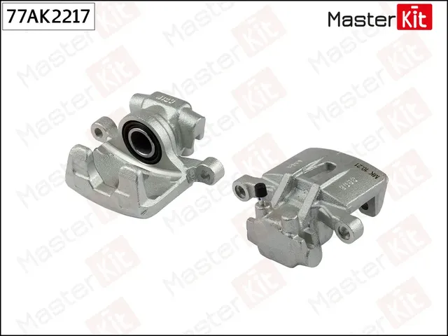 Суппорт тормозной MITSUBISHI OUTLANDER/LANCER 07- зад.прав. (Master KIT). Артикул 77AK2217