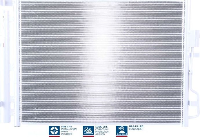 Радиатор кондиционера (конденсатор) Nissens (алюминий). Артикул 941072