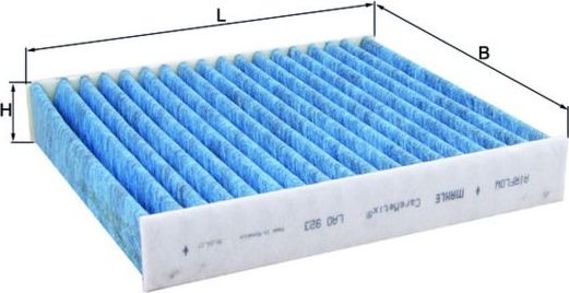 Салонный фильтр Mahle CareMetix®. Артикул LAO 923