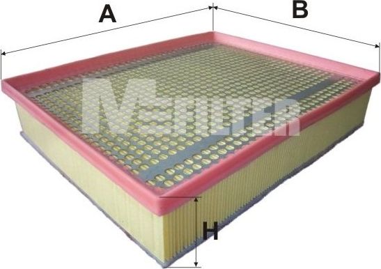 Воздушный фильтр MFilter. Артикул K 7033