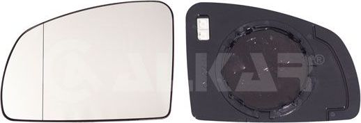 Зеркальное стекло бокового зеркала Alkar левое для Opel Meriva A 2003-2010. Артикул 6471752