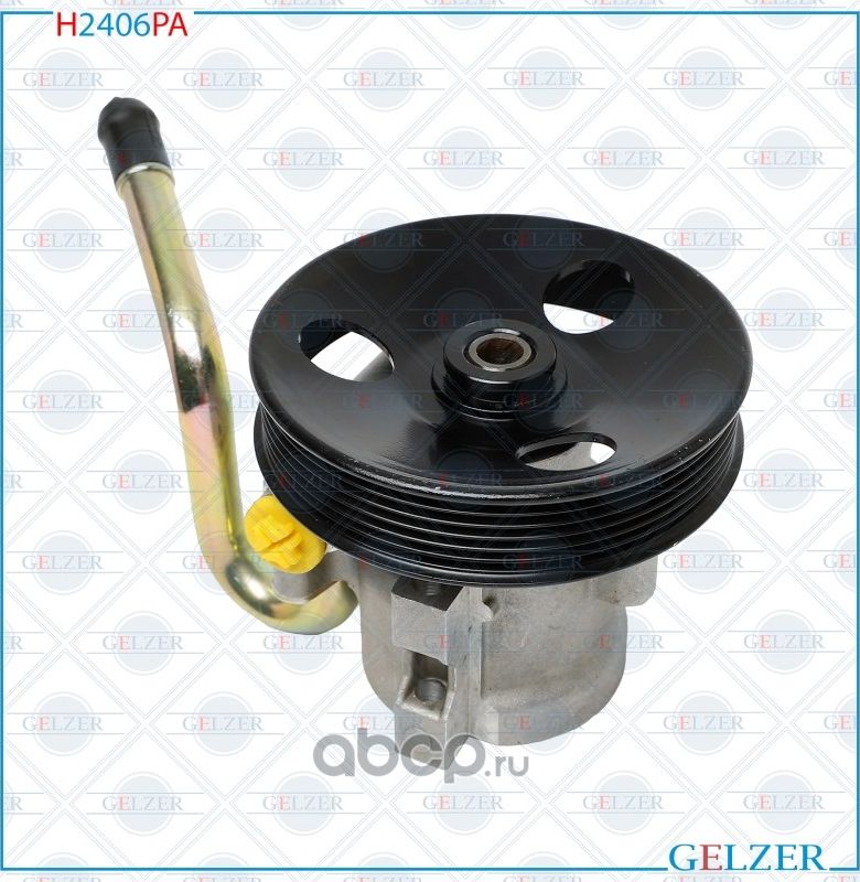 H2406PA Насос гидроусилителя руля Daewoo Nubira (Аналог) (Gelzer). Артикул H2406PA