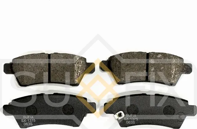 Колодки тормозные дисковые | зад прав/лев | (Sufix). Артикул SX-1375