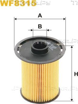 Топливный фильтр WIX Filters для Renault Master II 2000-2010. Артикул WF8315