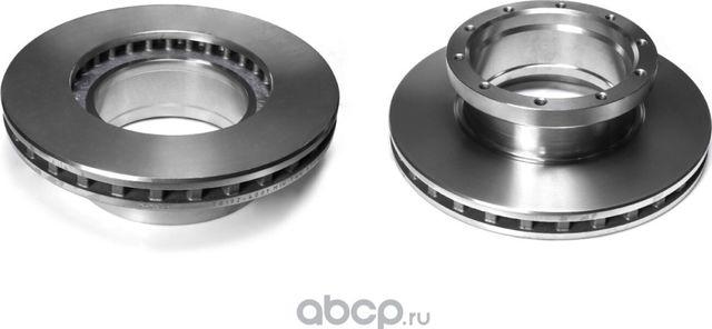 Диск тормозной MB КАМАЗ (430x133x211x238 отв=10xM14x1.5) арт. 9424210912 (T0192- (Topcover). Артикул T01924001