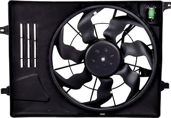 Диффузор вентилятора охлаждения радиатора в сборе (Sailing). Артикул HKLZD168695