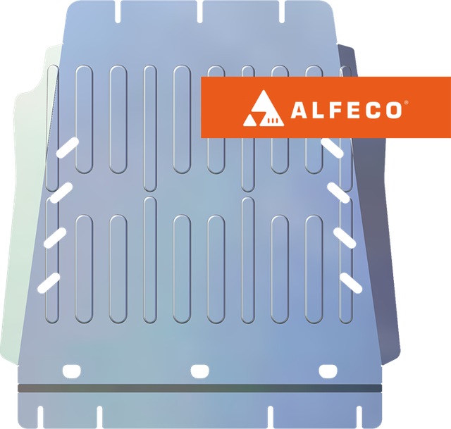 Защита алюминиевая Alfeco для АКПП Ford Expedition (U553) 2021-2026. Артикул ALF.07.50al