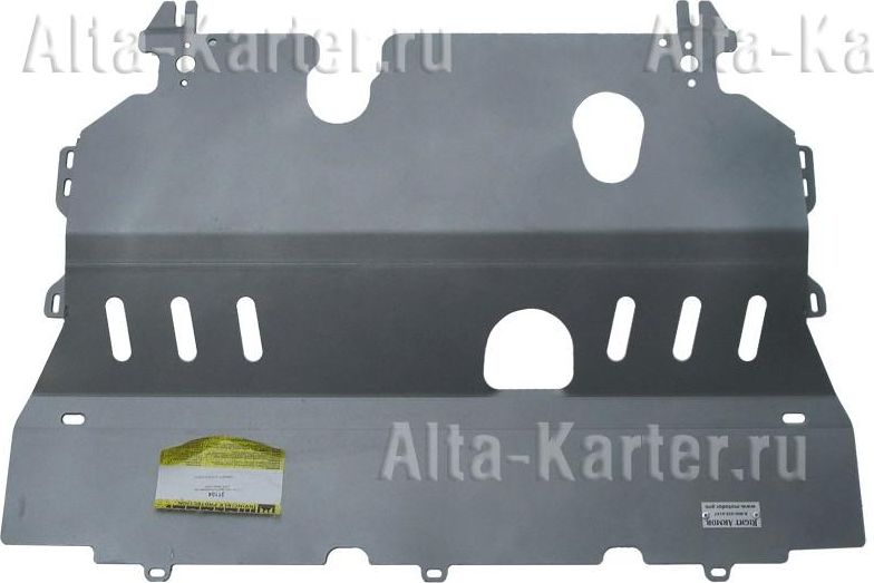 Защита алюминиевая Мотодор для картера, КПП Mazda 3 II 2009-2013. Артикул 31104