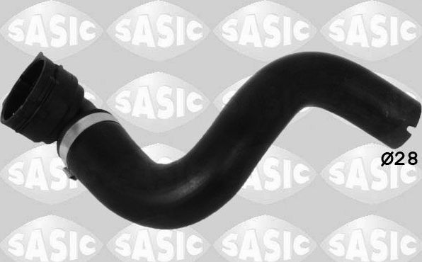 Патрубок радиатора (системы охлаждения) Sasic. Артикул 3406271