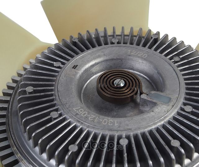 Вентилятор УАЗ-3163 с вязкостной муфтой в сборе Н/О (пластик, 7 лопастей) MEGAPO (Megapower). Артикул 13012035