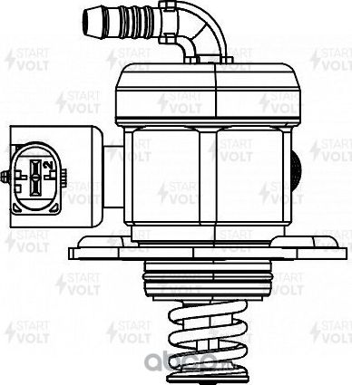 Топливный насос высокого давления (ТНВД) StartVOLT. Артикул HPFP 058