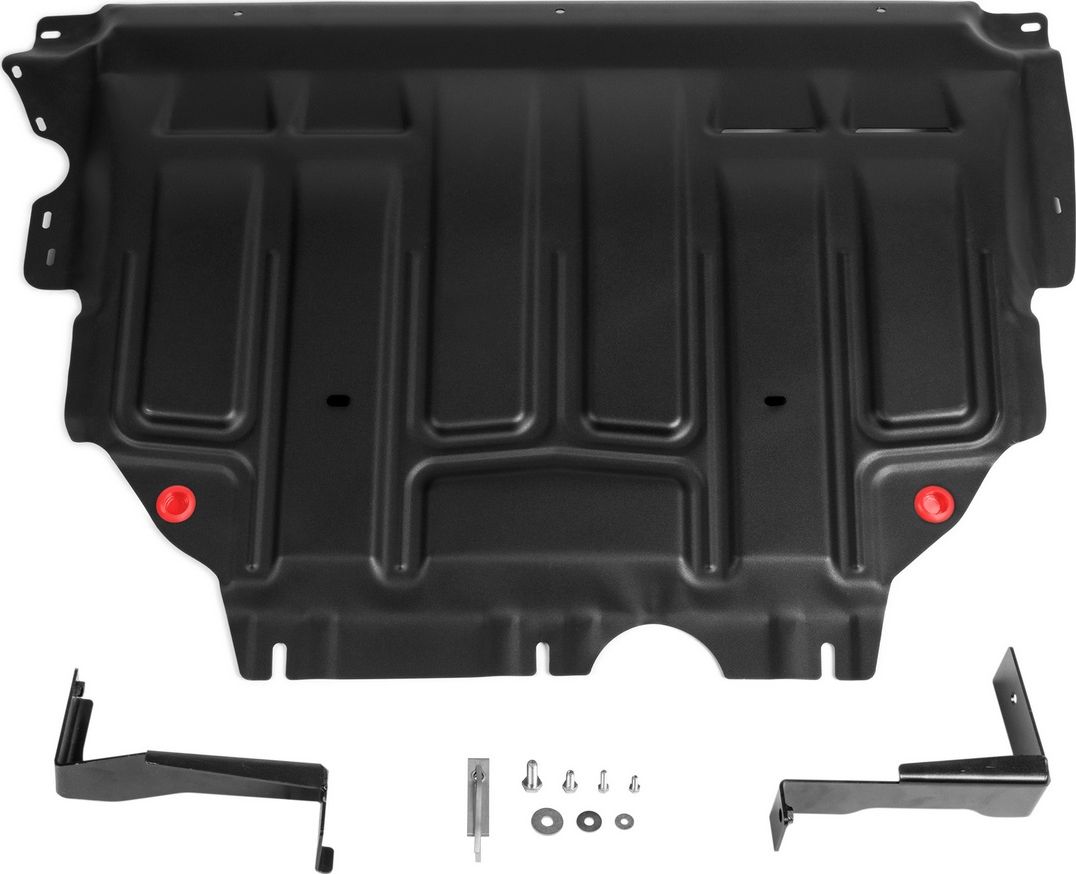 Защита АвтоБроня для картера и КПП Volkswagen Caddy (Фольксваген Кэдди) V поколение 2020-2026. Артикул 111.05880.1