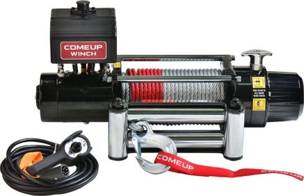 Лебёдка электрическая 12V COMEUP DV-9 9000 lbs 4082 кг (EAC) (Стальной трос). Артикул 856321