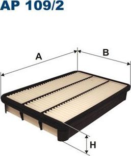 Воздушный фильтр Filtron. Артикул AP 109/2