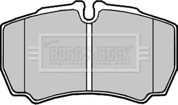 Тормозные колодки Borg & Beck. Артикул BBP2337