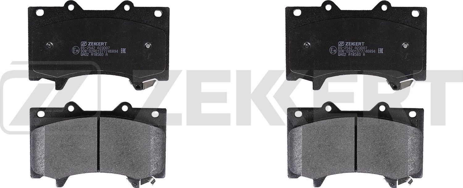 Тормозные колодки Zekkert. Артикул BS-2542