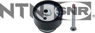 Натяжной ролик (натяжитель) ремня ГРМ NTN / SNR для Audi A2 2000-2005. Артикул GT357.25
