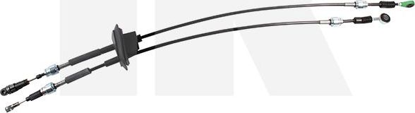 Трос переключения передач КПП NK для Fiat 500 II 2007-2026. Артикул 9323002