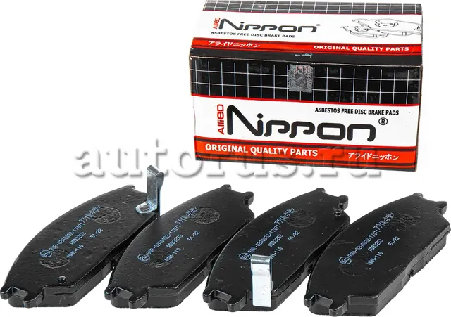 Колодки тормозные HYUNDAI Accent (99-),Getz,Coupe передние (4шт.) ALLIED NIPPON. Артикул ADB3253