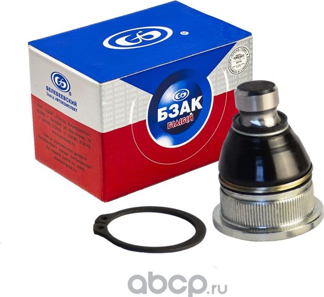 Опора шаровая для а/м Логан, для а/м Ларгус ( с круговой проточкой ) БЗАК (Bzak). Артикул 906352